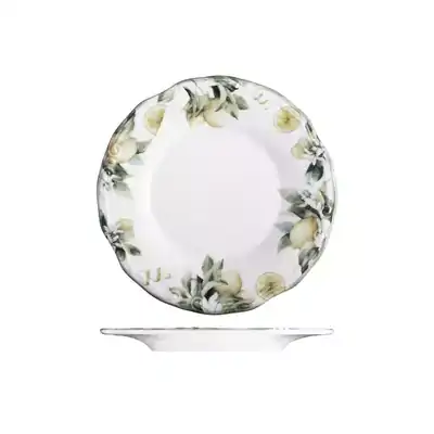 ID Fine Sorrento Scalloped Plate 200mm (Box of 12) - 98830220