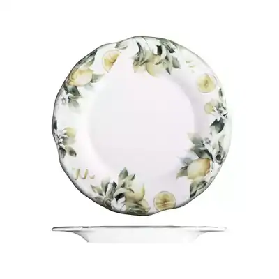 ID Fine Sorrento Scalloped Plate 250mm (Box of 12) - 98830225