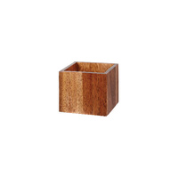 Churchill Buffet Risers Cube Riser 120x120x100mm Acacia Wood - 9909512