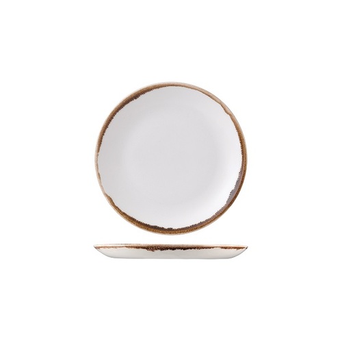 Dudson Harvest Natural Round Plate Coupe 165mm (Box of 12) - 991006-N