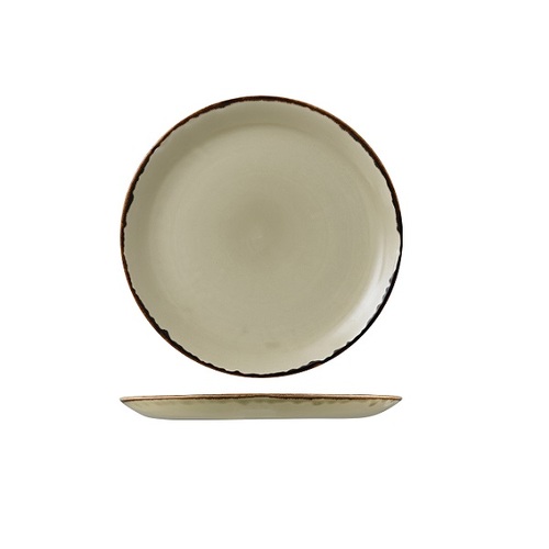 Dudson Harvest Linen Round Plate Coupe 217mm (Box of 12) - 991008-L