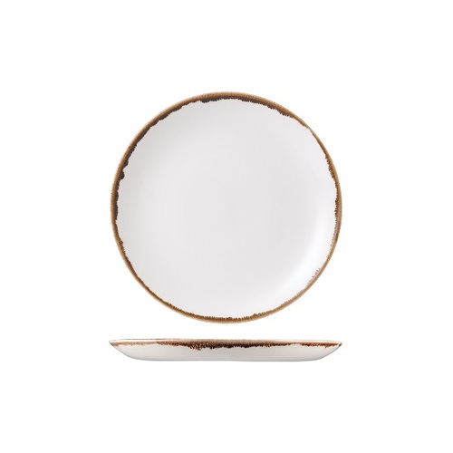 Dudson Harvest Natural Round Plate Coupe 217mm (Box of 12) - 991008-N