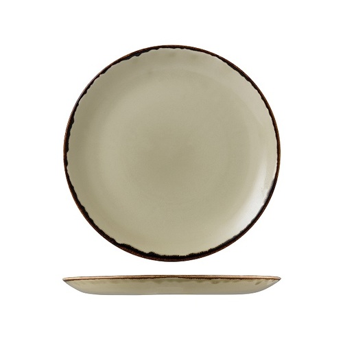 Dudson Harvest Linen Round Plate Coupe 260mm (Box of 12) - 991010-L