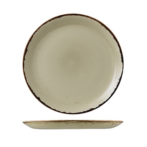 Dudson Harvest Linen Round Plate Coupe 288mm (Box of 12) - 991011-L