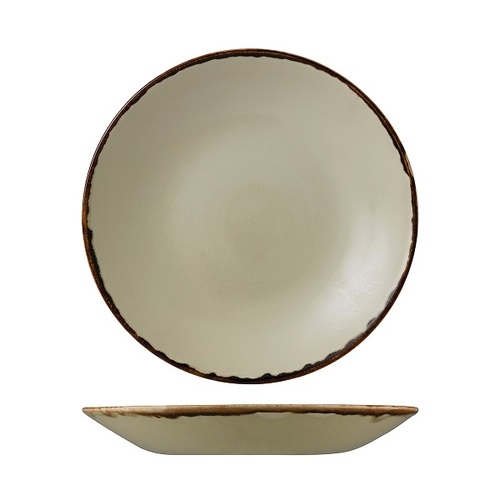 Dudson Harvest Linen Deep Coupe Plate 281mm (Box of 12) - 991058-L