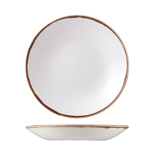 Dudson Harvest Natural Deep Coupe Plate 281mm (Box of 12) - 991058-N