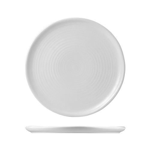 Dudson Evo Pearl Round Flat Plate 254mm (Box of 6) - 991918-P