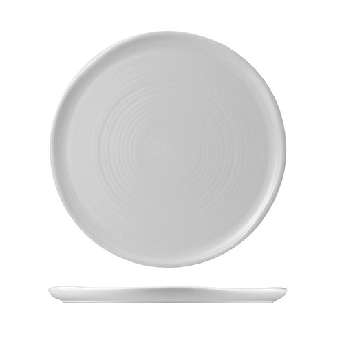Dudson Evo Pearl Round Flat Plate 318mm (Box of 4) - 991919-P