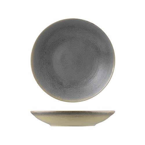 Dudson Evo Granite Round Deep Plate 243mm (Box of 6) - 991924-G
