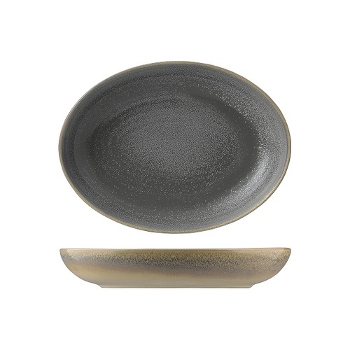 Dudson Evo Granite Deep Oval Bowl 267mm (Box of 6) - 991941-G