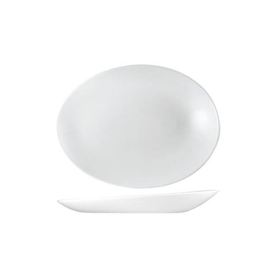Churchill Profile Orb Oval Plate 250x194mm / 32mm - Box of 12 - 9945125