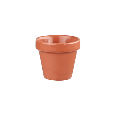 Churchill Bit On The Side Plant Pot Paprika  90x97mm / 340ml - Box of 12 - 9950003