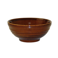 Churchill Bit On The Side Ripple Bowl Cinnamon 104x49mm / 170ml - Box of 12 - 9952022