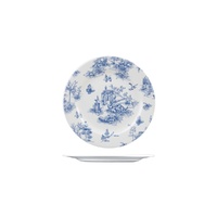 Churchill Vintage Prints Round Plate - Wide Rim Toile Prague 215mm - Box of 6 - 9971121
