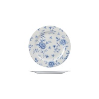 Churchill Vintage Prints Round Plate - Wide Rim Rose Chintz Prague 215mm - Box of 6 - 9971221
