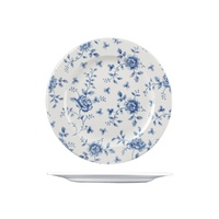 Churchill Vintage Prints Round Plate - Wide Rim Rose Chintz Prague 276mm - Box of 6 - 9971227