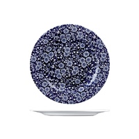 Churchill Vintage Prints Round Plate - Wide Rim Victorian Calico Willow 276mm - Box of 6 - 9971427