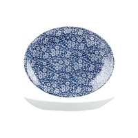 Churchill Vintage Prints Round Coupe Plate Victorian Calico Prague 317x254mm - Box of 6 - 9972032