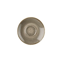 Stonecast Trace Peppercorn Grey Cappuccino Saucer 156mm - Box of 12 - 9975028-P