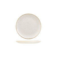 Stonecast Trace Barley White Round Coupe Plate 165mm - Box of 12 - 9975116-W