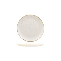 Stonecast Trace Barley White Round Coupe Plate 165mm - Box of 12 - 9975116-W