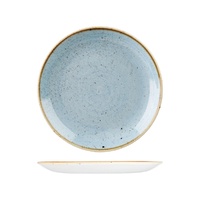 Stonecast Duck Egg Round Coupe Plate 260mm - Box of 12 - 9975126-D
