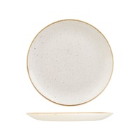Stonecast Trace Barley White Round Coupe Plate 260mm - Box of 12 - 9975126-W