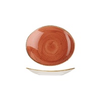 Stonecast Spiced Orange Oval Coupe Plate 192x163mm (Box of 12) - 9975220-O