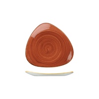 Stonecast Spiced Orange Triangular Plate 192x192mm - Box of 12 - 9975319-O