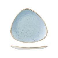 Stonecast Triangular Plate Duck Egg 265x265mm (Box of 12) - 9975326-D