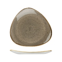Stonecast Trace Peppercorn Grey Triangular Plate 311x311mm - Box of 6 - 9975330-P