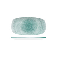 Studio Print Raku Jade Green Oblong Chef's Plate 355x189mm - Box of 6 - 9976575-J