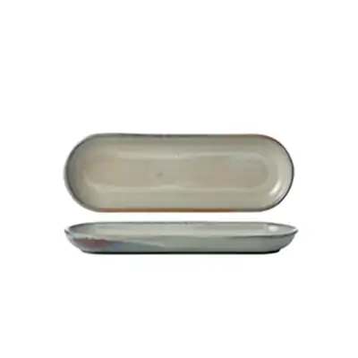 Tablekraft Artistica Oval Platter 300x100mm Canvas (Box of 12) - 99831