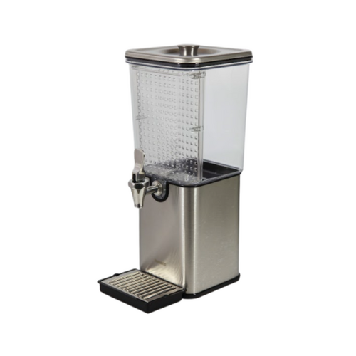 Aquamate ACDQ15 Square Beverage Dispenser 1.5 Gallon with SS Spigot - ACDQ15