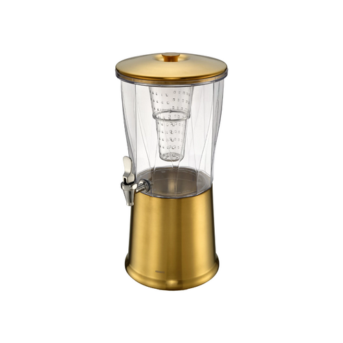 Aquamate ACDT3GSS-VG 11.3 Litre Cold Beverage Dispenser with Stainless Steel Spigot (Vintage Gold) - ACDT3GSS-VG