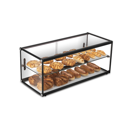 Bonvue AD2-900 - Pre-assembled Two Layer Ambient Showcase - 120L - AD2-900