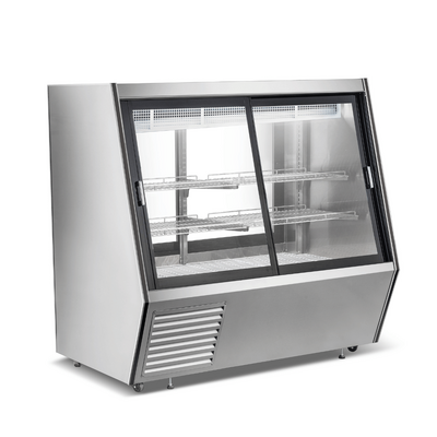 Bonvue AMS-15DD - Dual Access Refrigerated Deli, Meat and Seafood Display Case - 993L - AMS-15DD