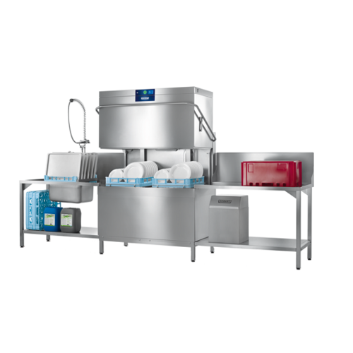 Hobart Profi AMXT - Passthrough Glass and Dishwasher - Double Rack - AMXT