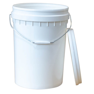 Bucket with Handle Food Grade + Lid 20lt - AP20LP