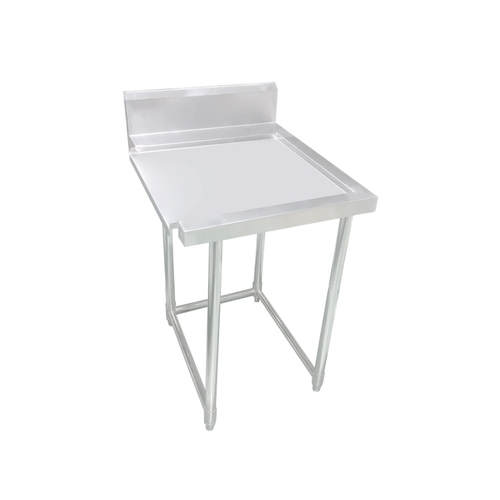 AWSD-0670L Stainless Steel Outlet Bench 600w x 700d x 900h mm (Outlet at Left) - AWSD-0670L