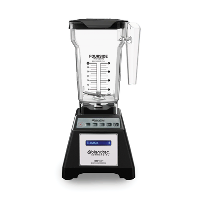 Blendtec Chef 600 Commercial Blender - On Counter with FourSide Jar and Vented Lid - B-C600.FS