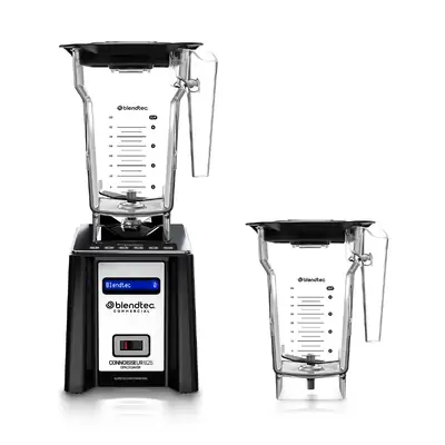 Blendtec Connoisseur 825 Spacesaver Commercial Blender with 2 FourSide Jars - B-C825.SS.2FV