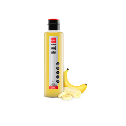 Shott Banana Syrup 1ltr (Box of 6) - BAN1L