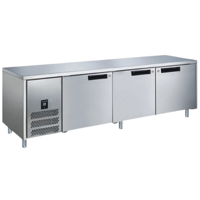 Glacian BCS72476 - 3 Door S/S Underbench Fridge - BCS72476