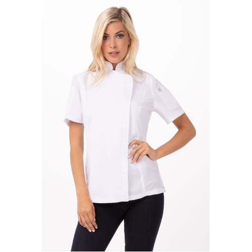 Chef Works Springfield Chef Jacket - BCWSZ006-WHT-XS - BCWSZ006-WHT-XS