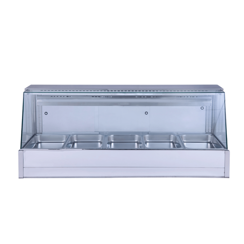 Bonvue BM17TC - Angled Countertop Wet and Dry Bain Marie - 2 x 5 - BM17TC