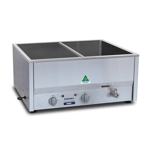 Roband BM4T Bain Marie With Thermostat Control - BM4T