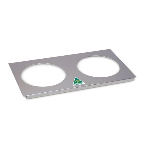 Roband BMH2 - Double Hob - Suits Counter top bain maries - BMH2
