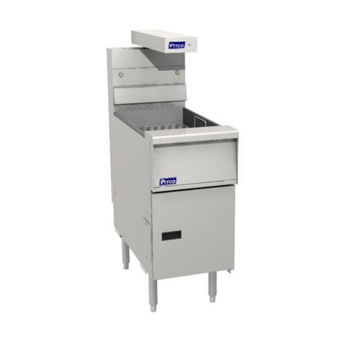 Pitco BNBSG14S/PFW1 Bread and Batter Station With Heat Lamp (Dump Station) - BNBSG14S-PFW1