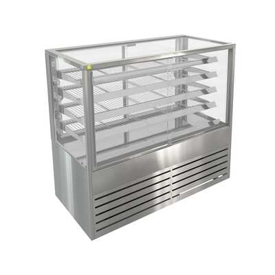 Cossiga BTGHT15-SD Heated Freestanding Sliding Front with Rear Glass Doors - 1500mm - BTGHT15-SD